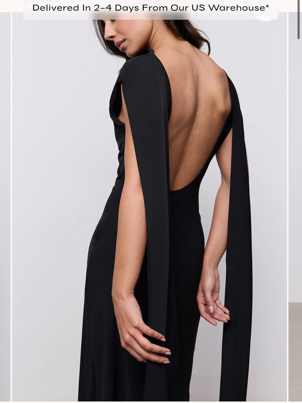 ODD MUSE Drape Maxi Dress